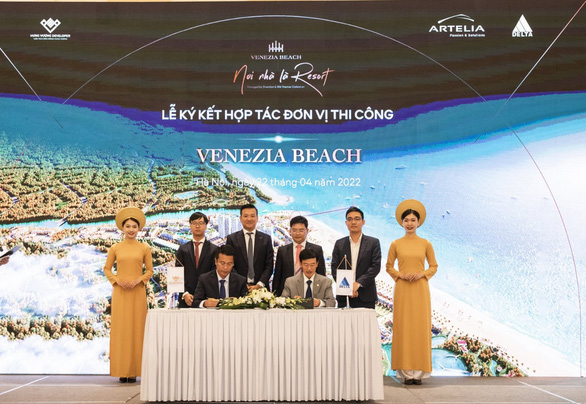 Hưng Vượng Developer hợp tác với Delta Group và Artelia Việt Nam phát triển Venezia Beach HomeResort - Ảnh 1.