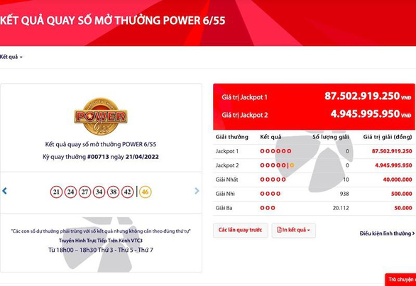 Người chơi tranh thủ ‘săn’ Jackpot sắp vượt 90 tỉ của Power 6/55 - Ảnh 1.