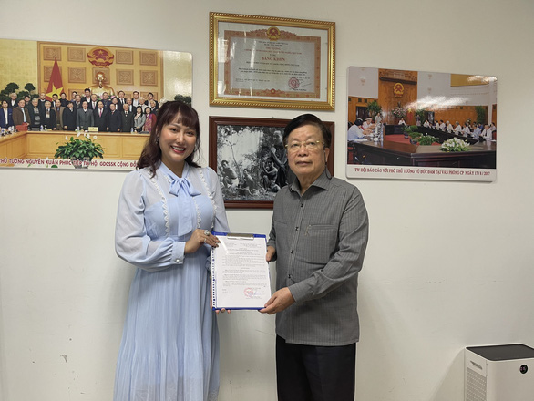 Phi Thanh Vân làm phó văn phòng đại diện Hội Giáo dục chăm sóc sức khỏe cộng đồng - Ảnh 1.