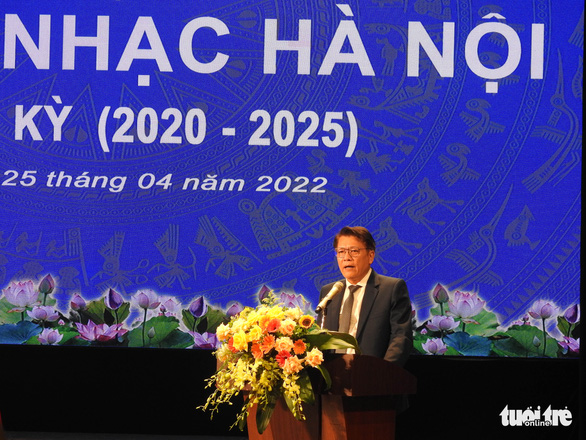 NSND Nguyễn Quang Vinh làm chủ tịch Hội Âm nhạc Hà Nội - Ảnh 1.