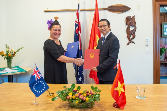 Vietnam establishes diplomatic relations with Cook Islands - Photo 1.