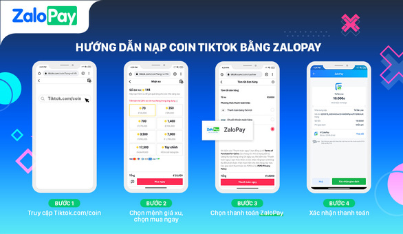 ZaloPay - Ví điện tử đầu tiên kết nối thanh toán với nền tảng Tiktok - Ảnh 2.