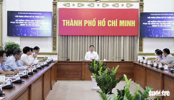 TP.HCM đưa vào hoạt động 2 hệ thống nâng cao hiệu quả điều hành - Ảnh 1. TP.HCM đưa vào hoạt động 2 hệ thống nâng cao hiệu quả điều hành - Ảnh 1.