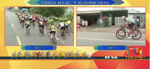 Trực tuyến chặng 23 Cúp truyền hình TP.HCM: Lê Nguyệt Minh thắng chặng nhờ pha nước rút thần tốc - Ảnh 9. Trực tuyến chặng 23 Cúp truyền hình TP.HCM: Lê Nguyệt Minh thắng chặng nhờ pha nước rút thần tốc - Ảnh 9.