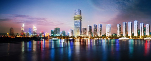 The Sun Tower nâng tầm giá trị khu phức hợp Grand Marina, Saigon - Ảnh 1. The Sun Tower nâng tầm giá trị khu phức hợp Grand Marina, Saigon - Ảnh 1.