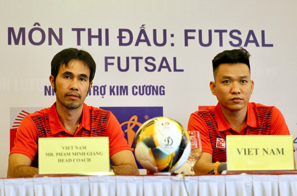Futsal Việt Nam đặt mục tiêu HCV SEA Games 31 - Ảnh 1.