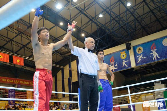 Hằng Nga, Thế Hưởng lấy vé tranh HCV kickboxing - Ảnh 6.