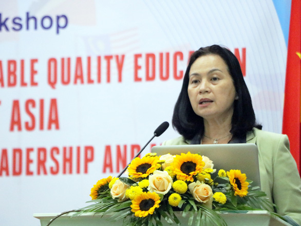 Thứ trưởng Bộ Giáo dục và đào tạo: Hai thách thức với giáo dục bền vững tại Việt Nam - Ảnh 2.
