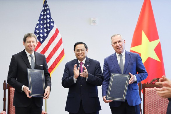 Prime Minister Pham Minh Chinh receives the General Director of the US Agency for International Financial Development - Photo 2.