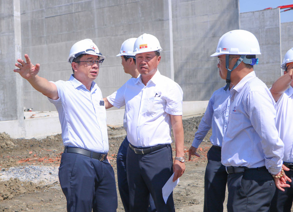Lãnh đạo truyền tải điện quốc gia thăm lực lượng thi công tại dự án điện trọng điểm  - Ảnh 3.