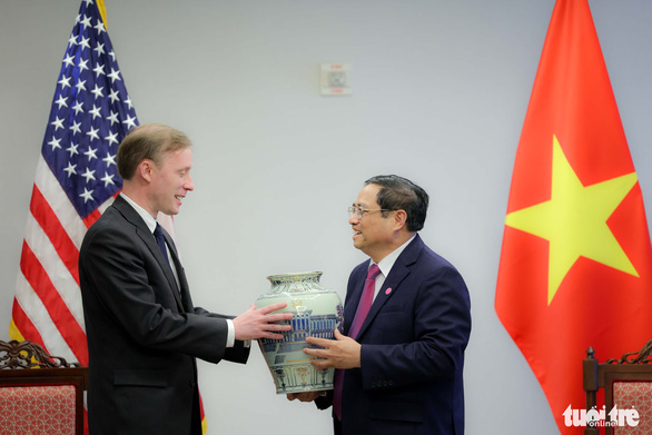 Prime Minister Pham Minh Chinh receives US National Security Advisor Jake Sullivan - Photo 2.