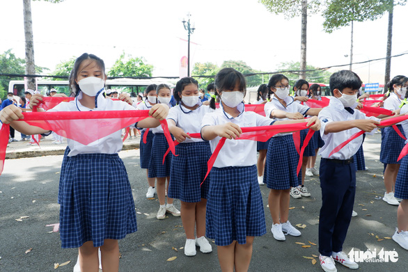 TP.HCM tuyên dương 63 gương liên đội trưởng tiêu biểu - Ảnh 9.