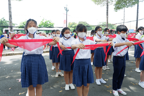 TP.HCM tuyên dương 63 gương liên đội trưởng tiêu biểu - Ảnh 11.