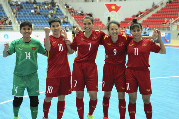 Futsal nữ Việt Nam trước cơ hội giành HCV SEA Games 31 - Ảnh 1.