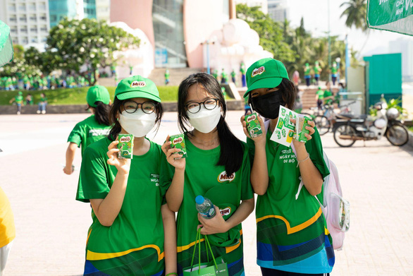 Hàng ngàn học sinh Khánh Hòa được tiếp ý chí tại Ngày hội đi bộ MILO 2022 - Ảnh 5.