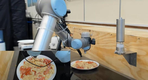 Bất ngờ robot cũng nếm được thức ăn như đầu bếp thật - Ảnh 1.