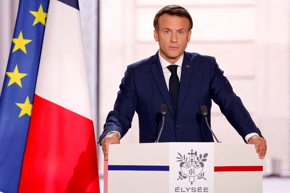 Tổng thống Pháp Emmanuel Macron tuyên thệ nhậm chức nhiệm kỳ 2 - Ảnh 2.