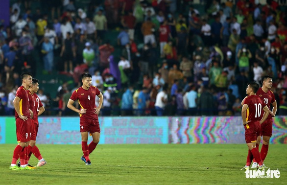 Hòa U23 Việt Nam, U23 Philippines ăn mừng như thể vô địch SEA Games - Ảnh 4. Hòa U23 Việt Nam, U23 Philippines ăn mừng như thể vô địch SEA Games - Ảnh 4.