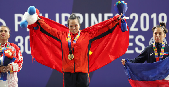 Mục tiêu giành 2 huy chương vàng SEA Games 31: Thử thách cho cử tạ Việt Nam - Ảnh 1.
