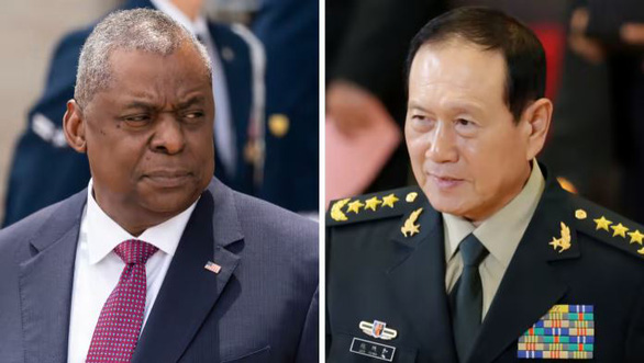 Shangri-La Dialogue: US-China defense ministers meet face-to-face for the first time - Photo 1.