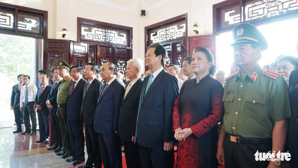 Lãnh đạo Đảng và Nhà nước dự lễ kỷ niệm ngày sinh cố Chủ tịch Hội đồng Bộ trưởng Phạm Hùng - Ảnh 2.