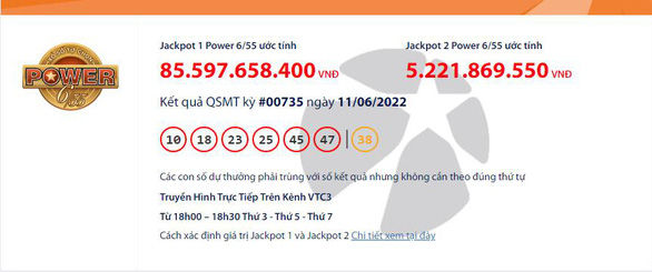Jackpot Power 6/55 gần 90 tỉ, người chơi ‘tranh thủ’ mua xổ số - Ảnh 1.