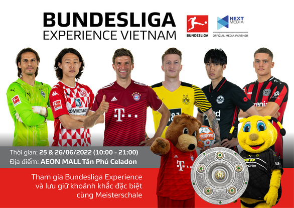 Hãy tham dự những cuộc thi kịch tính ở Bundesliga Experience tại Việt Nam - Ảnh 1.