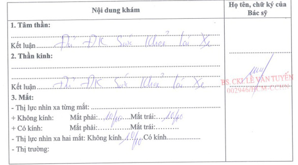 Cảnh báo giấy tờ khám sức khỏe của Bệnh viện Nguyễn Tri Phương bị làm giả - Ảnh 2.