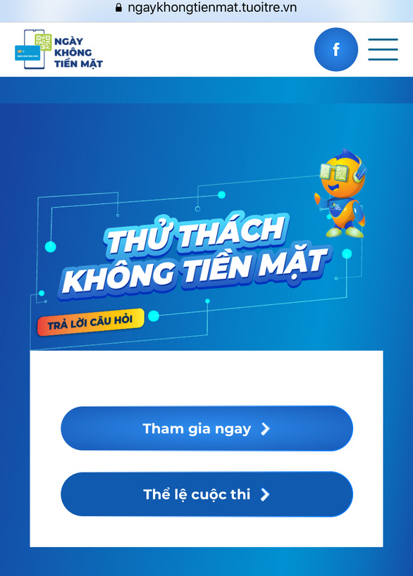 Mini game Thử thách không tiền mặt giải thưởng lên đến 20 triệu đồng - Ảnh 1.