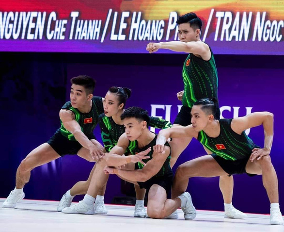 Tuyển aerobic Việt Nam giành HCV thế giới - Ảnh 1.
