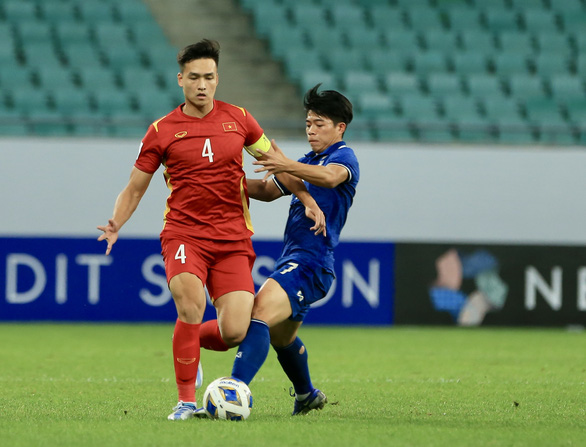 U23 Việt Nam đánh rơi chiến thắng trước U23 Thái Lan ở phút bù giờ - Ảnh 1.