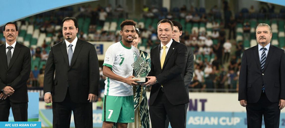 Saudi Arabia thâu tóm các danh hiệu ở Giải U23 châu Á 2022 - Ảnh 1.