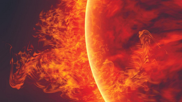 Vết đen Mặt trời tăng gấp đôi kích thước sau 24 giờ, đe dọa bắn xung lửa mạnh về Trái đất - Ảnh 2.