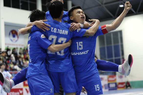 CLB Sahako bứt phá sau 4 lượt đấu Giải futsal quốc gia 2022 - Ảnh 1.