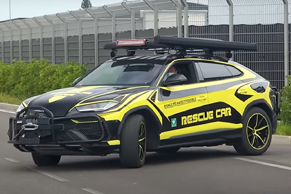 Lamborghini Urus có bản xe cứu hộ phục vụ giới siêu giàu - Ảnh 1.