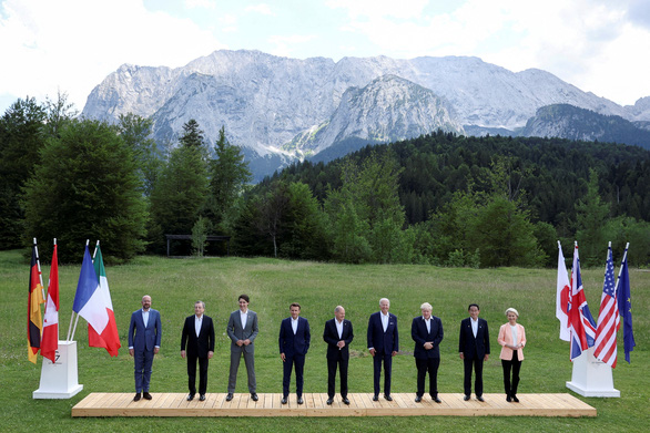 G7 khai mạc hội nghị thượng đỉnh giữa xung đột Nga - Ukraine - Ảnh 1.