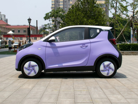 Chinese electric cars have pink and purple cars for women - Photo 2.