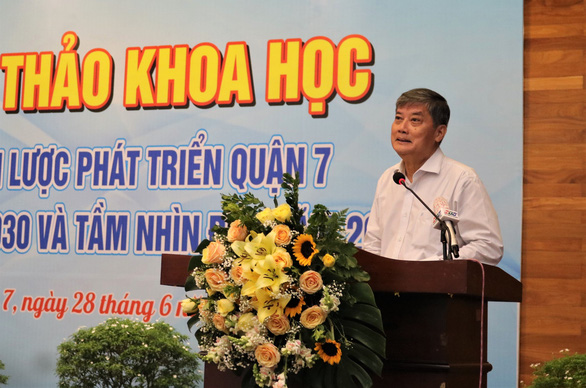 Ông Nguyễn Văn Đua: Đề xuất chuyển KCX Tân Thuận thành khu dịch vụ giáo dục, y tế, khách sạn - Ảnh 1.