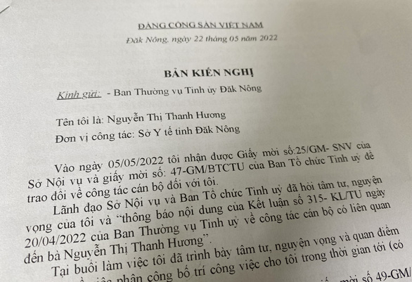Ban cán sự Đảng UBND tỉnh Đắk Nông có sai sót khi chuyển giám đốc xuống nhân viên - Ảnh 1.