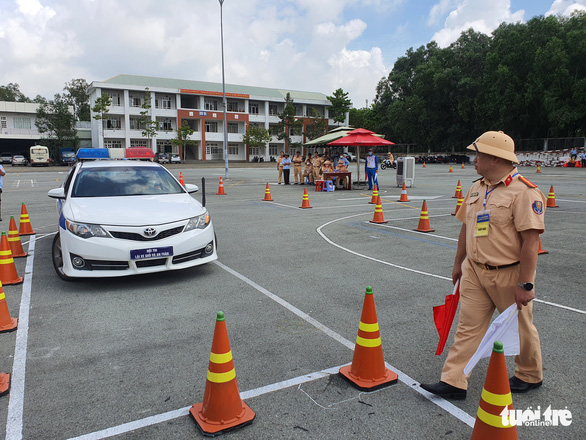 Cục CSGT và công an 63 địa phương tham gia Hội thi lái xe giỏi và an toàn - Ảnh 5.