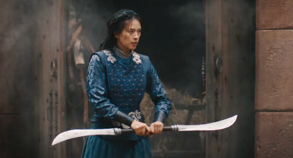 Đả nữ Ngô Thanh Vân song kiếm hợp bích cùng công chúa tóc đỏ trong The Princess - Ảnh 3.