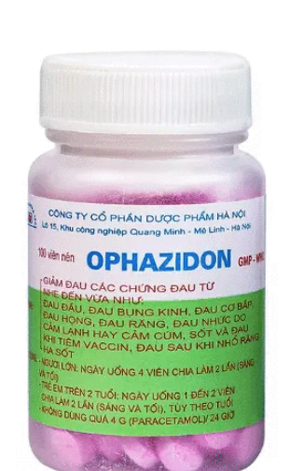 Bộ Y tế cảnh báo thuốc Ophazidon giả - Ảnh 1.