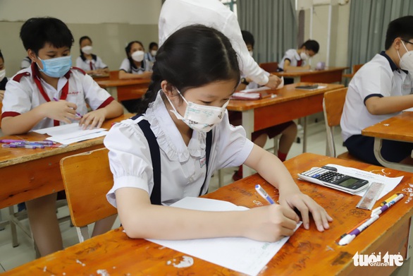 Đã có điểm thi và điểm chuẩn vào lớp 6 Trường THPT chuyên Trần Đại Nghĩa - Ảnh 1. Đã có điểm thi và điểm chuẩn vào lớp 6 Trường THPT chuyên Trần Đại Nghĩa - Ảnh 1.