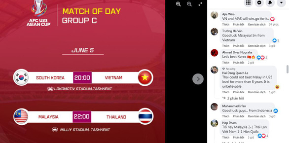 Cổ động viên châu Á: Hy vọng U23 Việt Nam sẽ gây sốc trước Hàn Quốc - Ảnh 1.