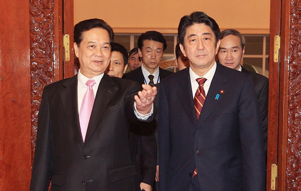 nguyen tan dung abe shinzo