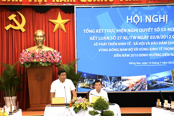 Bộ trưởng Nguyễn Chí Dũng: Không cát cứ, không cục bộ để phát triển vùng Đông Nam Bộ - Ảnh 1.
