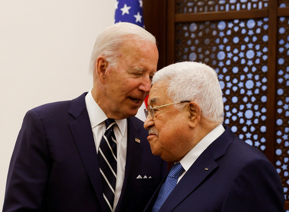 Ông Biden không hứa hẹn gì về nhà nước Palestine độc ​​lập - Ảnh 1.