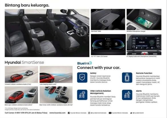 Hyundai Stargazer công bố ảnh chính thức đầu tiên: MPV 7 chỗ phổ thông mới cho gia đình - Ảnh 3.