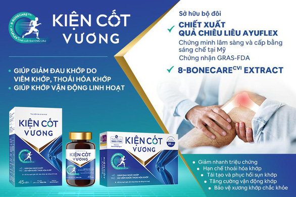 3 lý do chọn Kiện Cốt Vương cho người bị viêm khớp, thoái hoá khớp - Ảnh 1.