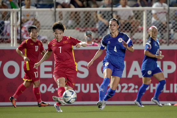Tuyển nữ Việt Nam thua Philippines 0-4 - Ảnh 1.